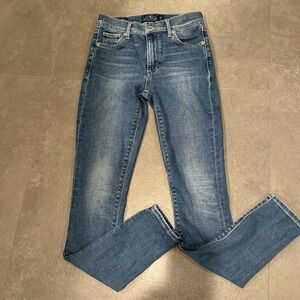 Lucky Brand Bridgette Skinny Distressed Denim Jeans! So soft! 0/25A